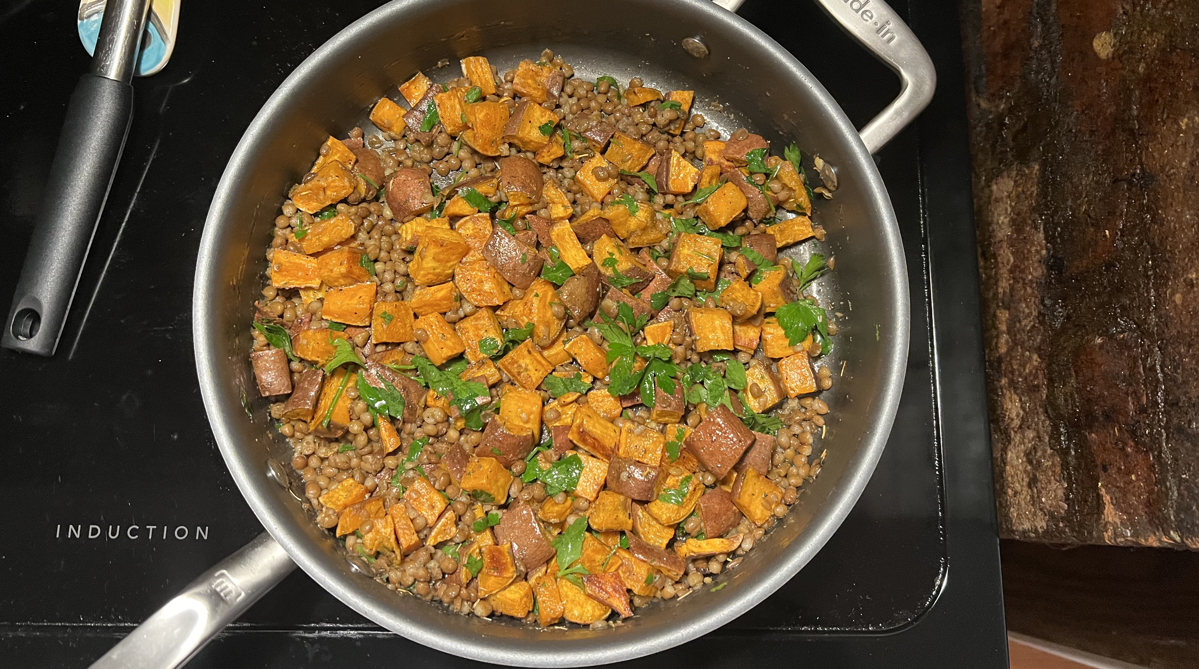 Sweet Potato and Lentil Bowl
