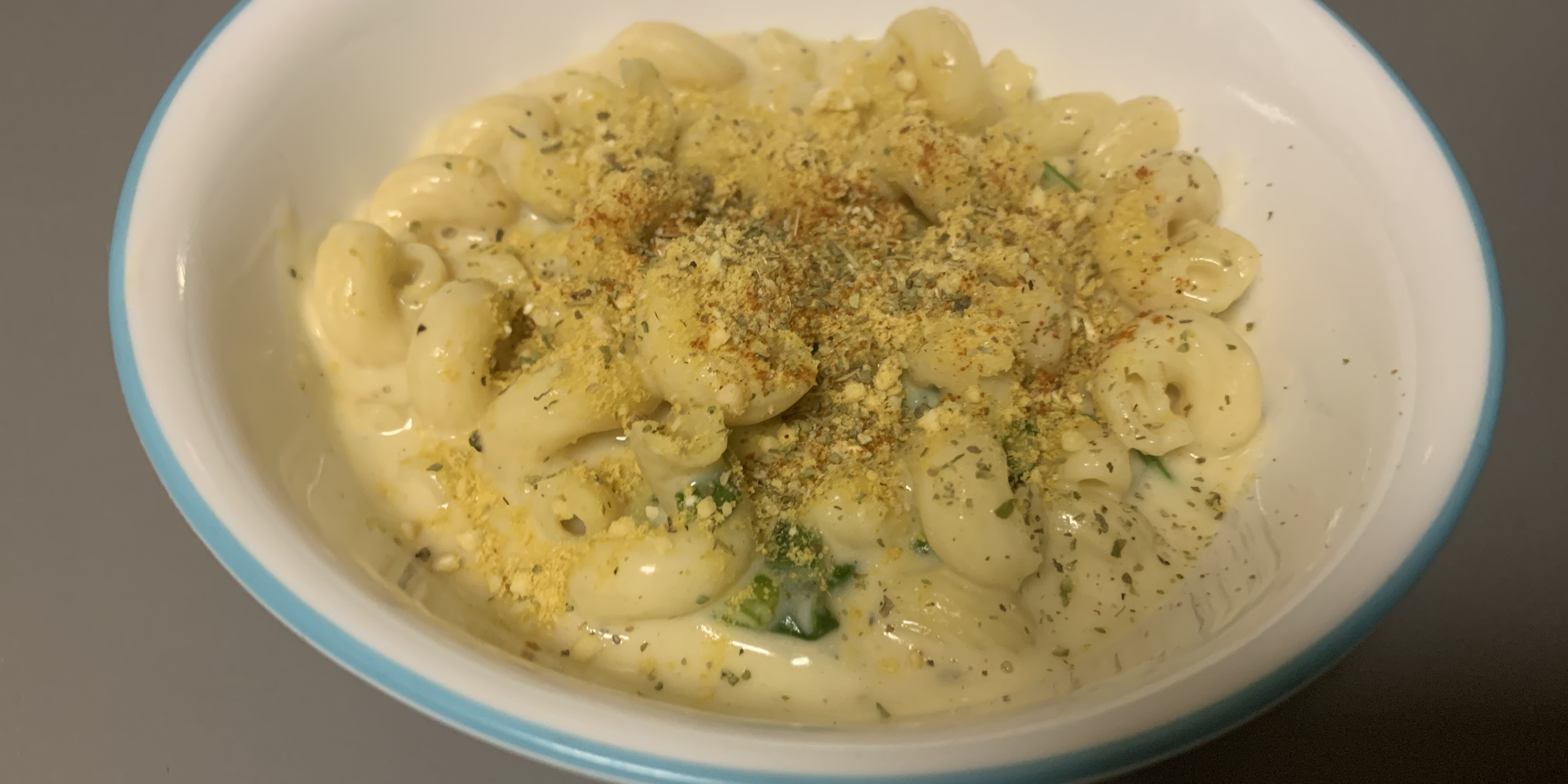 Vegan Cavatappi Alfredo